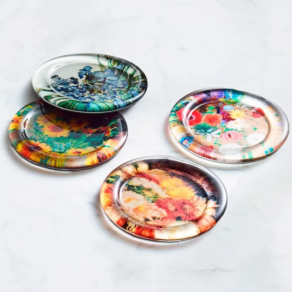 Outlet Floral Still Lifes Coasters Tableware