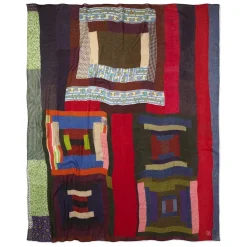 Hot Gee'S Bend Pettway Quilt Design Oblong Silk Scarf Scarves & Wraps