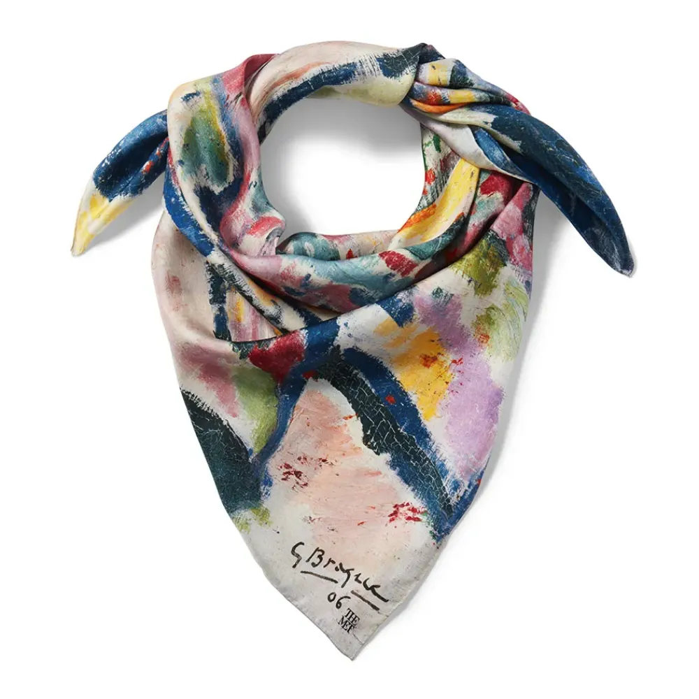 Sale Georges Braque Boats On The Beach At L'Estaque Square Silk Scarf Scarves & Wraps