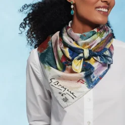 Sale Georges Braque Boats On The Beach At L'Estaque Square Silk Scarf Scarves & Wraps