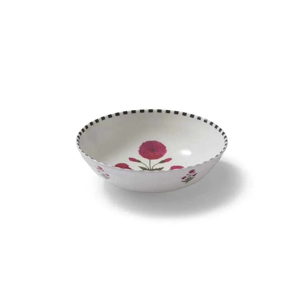 Online Good Earth Blooming Poppies Small Bowl Set Tableware