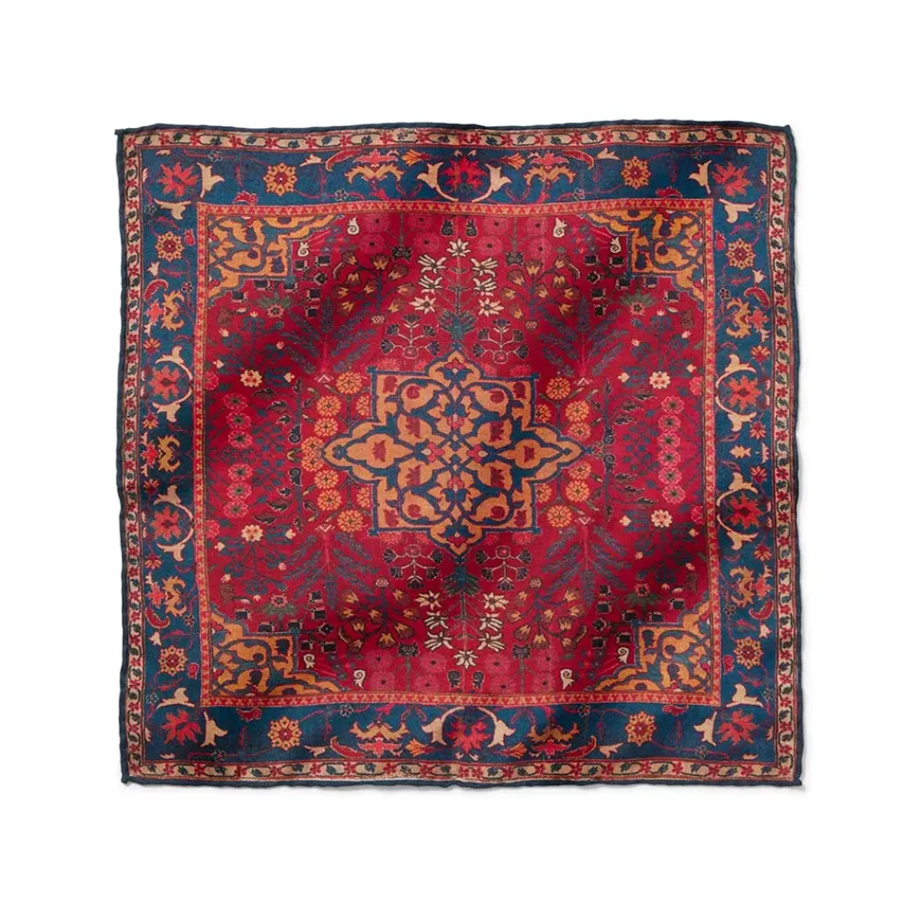 Online Iranian Vase Carpet Silk Pocket Square Small Accessories