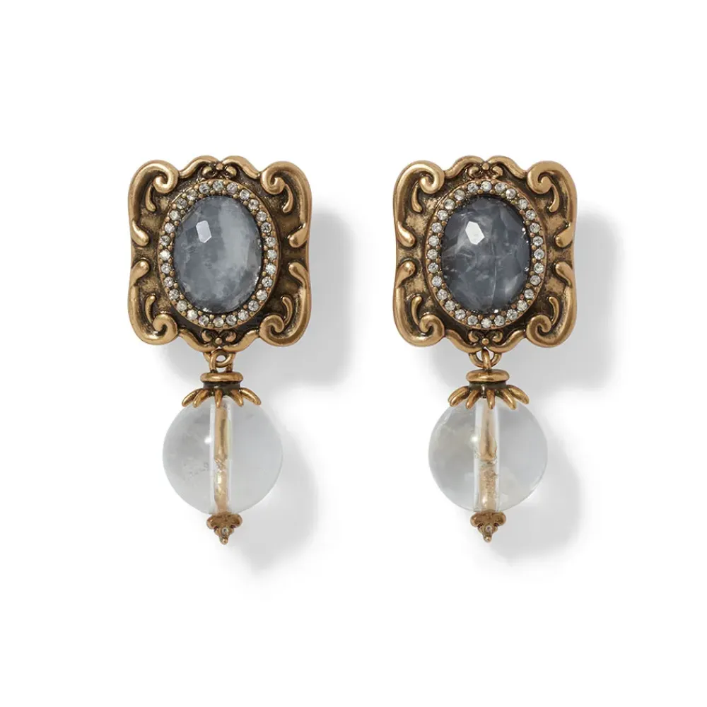 Outlet Italian Baroque Drop Earrings Earrings