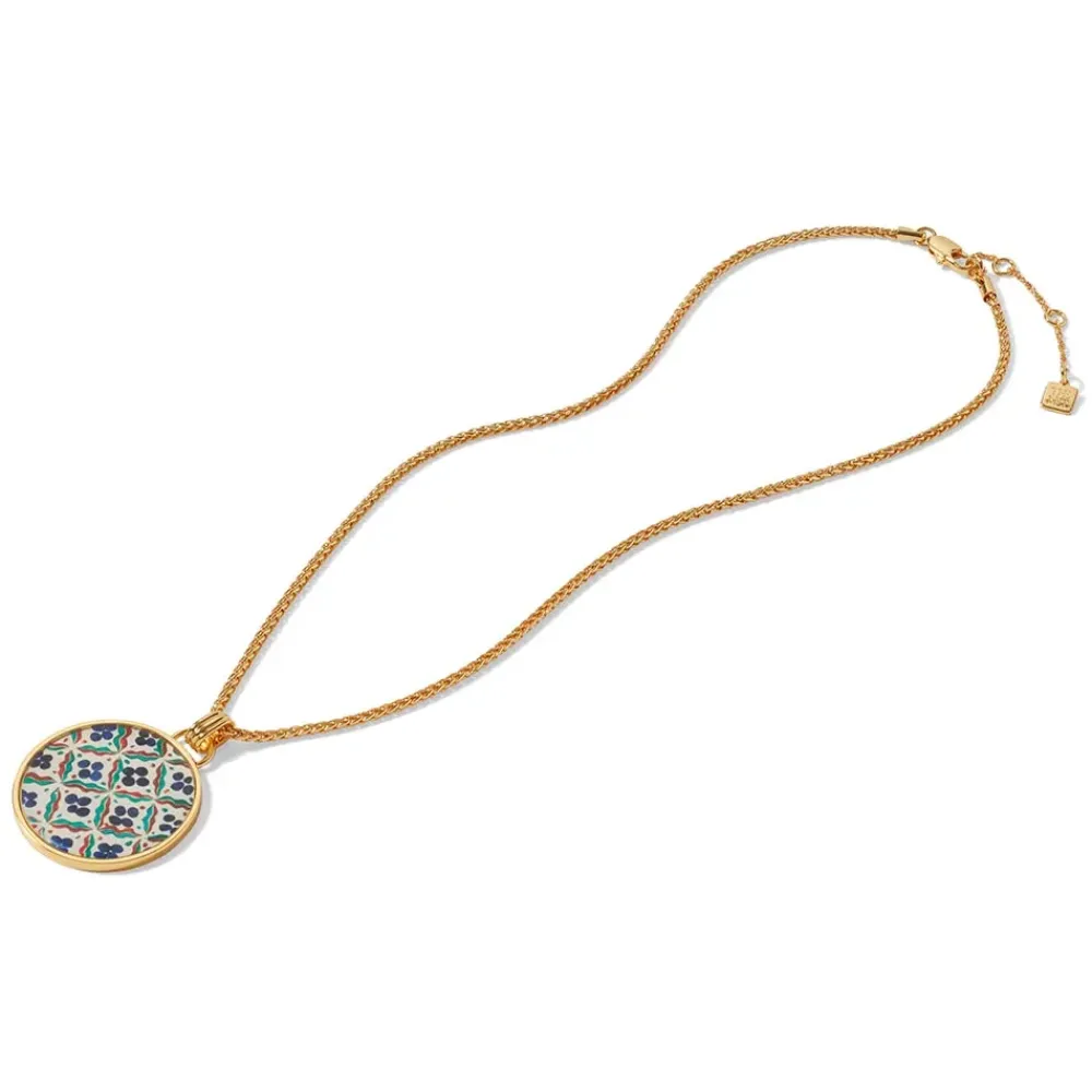 Discount Iznik Cintamani Enamel Pendant Necklace Necklaces