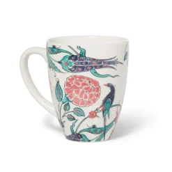 Discount Iznik Garden Covered Mug With Tea Infuser Tableware