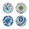 Outlet Iznik Garden Lacquer Coasters Tableware