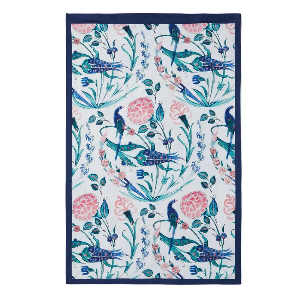 Online Iznik Garden Tea Towel Decorative Accents