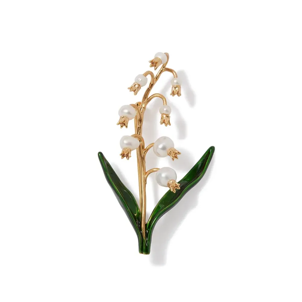Fashion Lily-Of-The-Valley Brooch Pins & Brooches