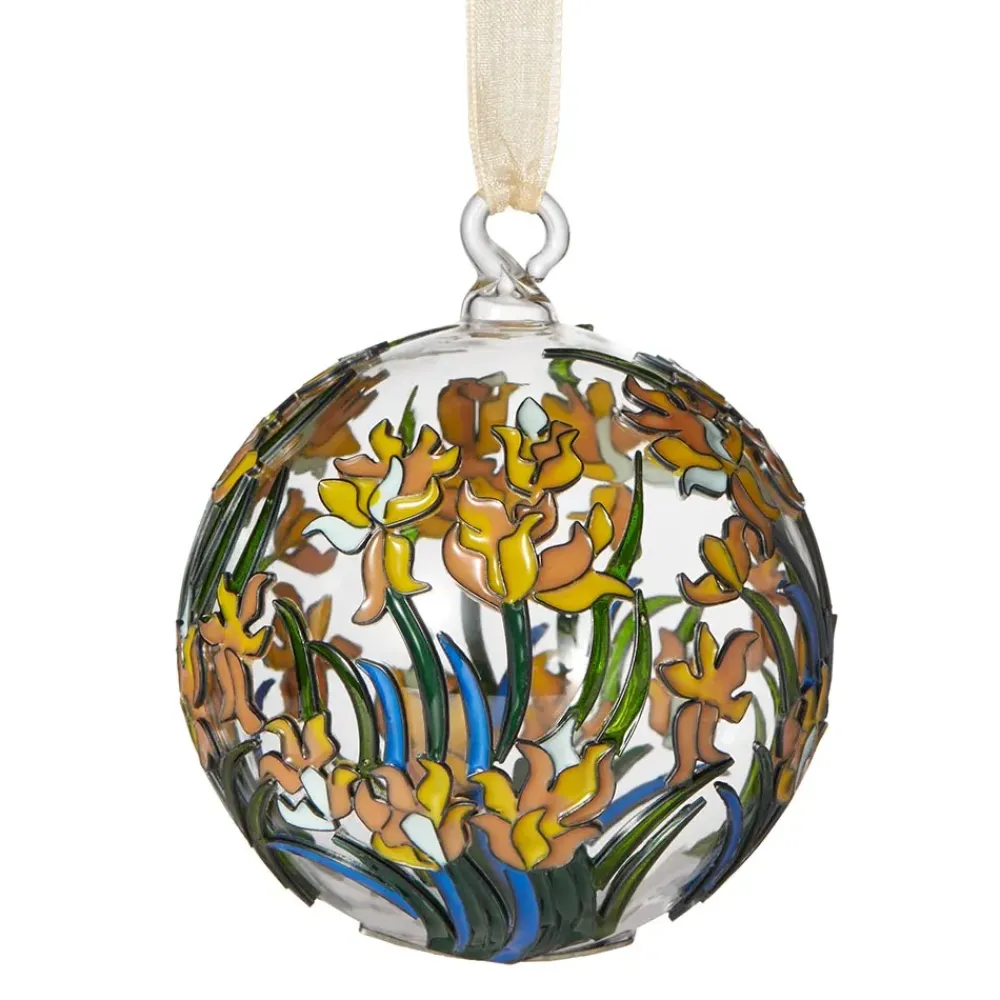 Clearance Louis C. Tiffany Daffodil Cloisonne Ornament Ornaments