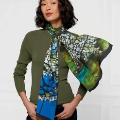 Online Louis C. Tiffany Dogwood Oblong Silk Scarf Scarves & Wraps