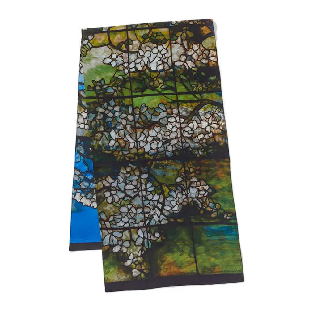 Online Louis C. Tiffany Dogwood Oblong Silk Scarf Scarves & Wraps