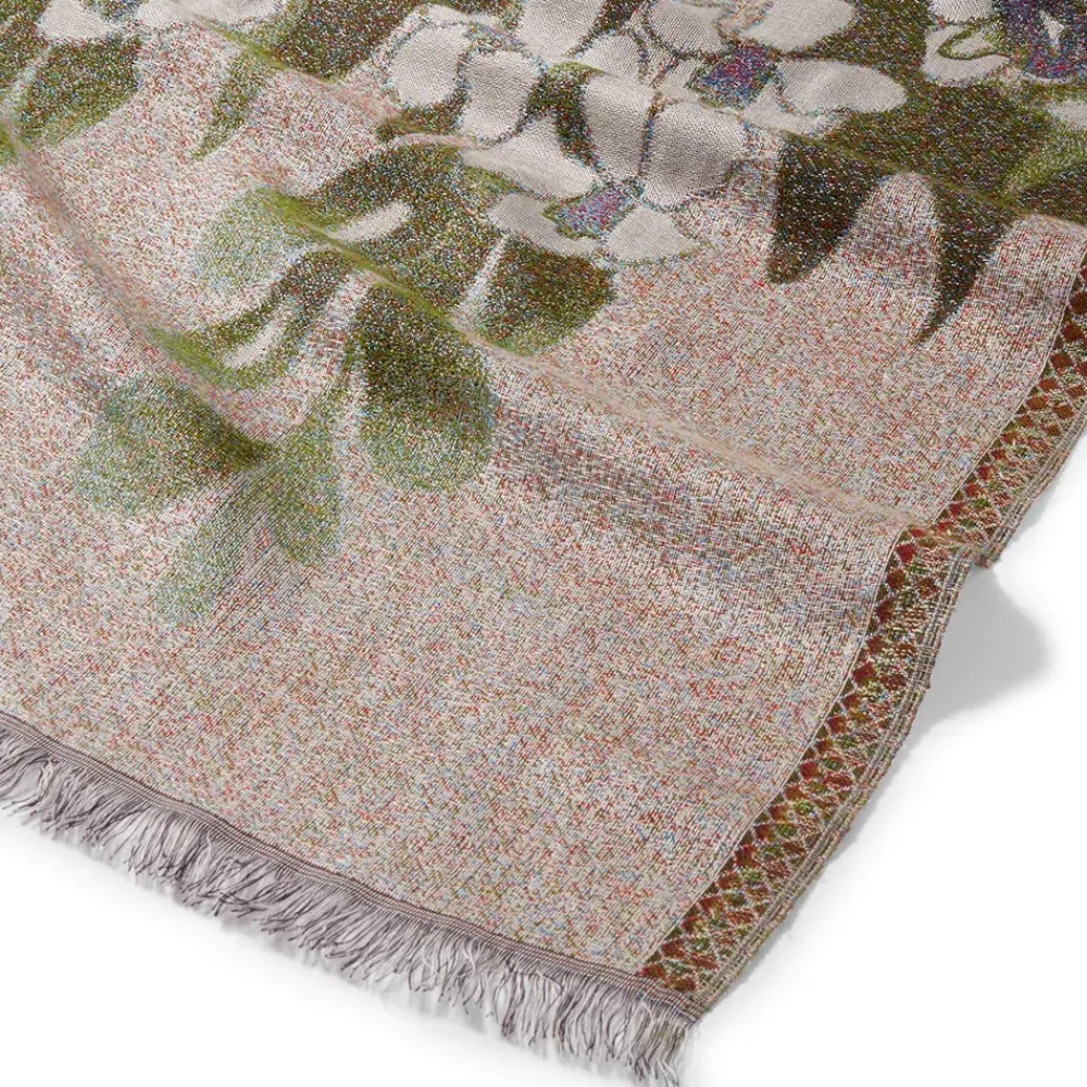 New Louis C. Tiffany Gladioli Wool-Blend Shawl Scarves & Wraps