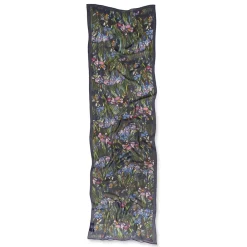 New Louis C. Tiffany Irises Oblong Silk Scarf Scarves & Wraps