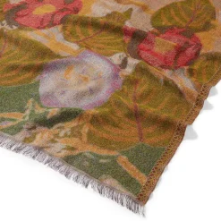 Discount Louis C. Tiffany Morning Glories Wool-Blend Shawl Scarves & Wraps
