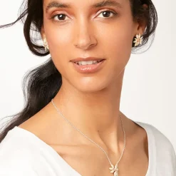 Clearance Magnolia Pendant Necklace Necklaces