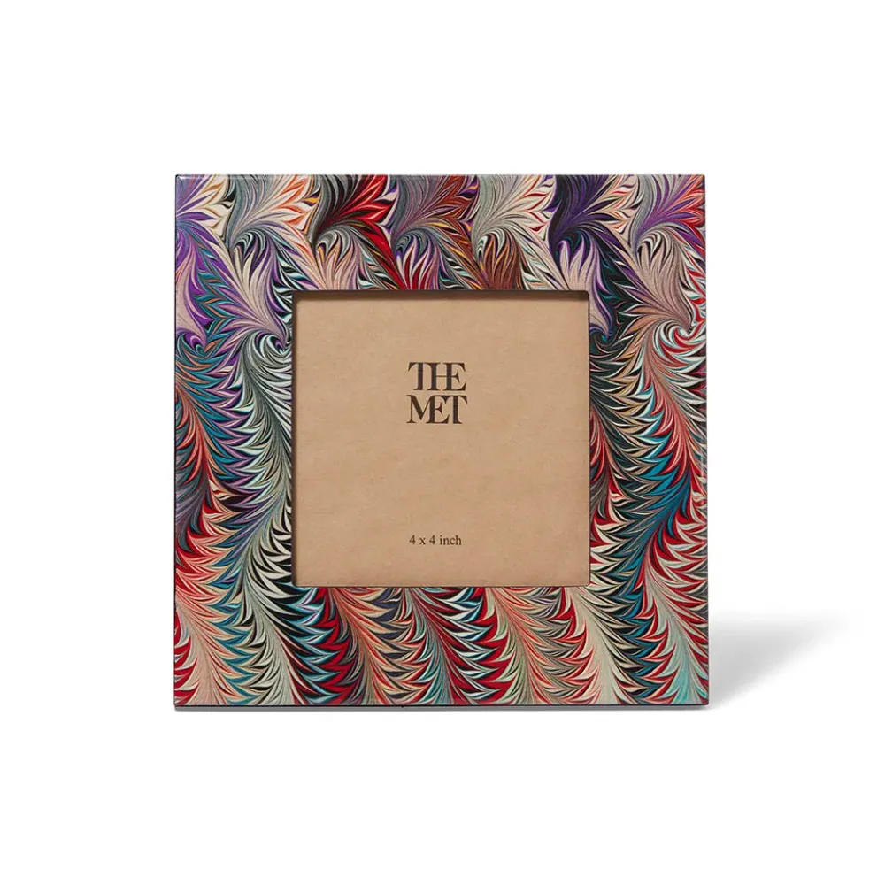 Clearance Marbled Paper Square Lacquer Frame Decorative Accents