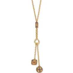 Discount Medieval Byzantine T-Bar Lariat Necklace Necklaces