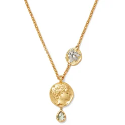 Discount Mediterranean Coin Pendant Necklace Necklaces