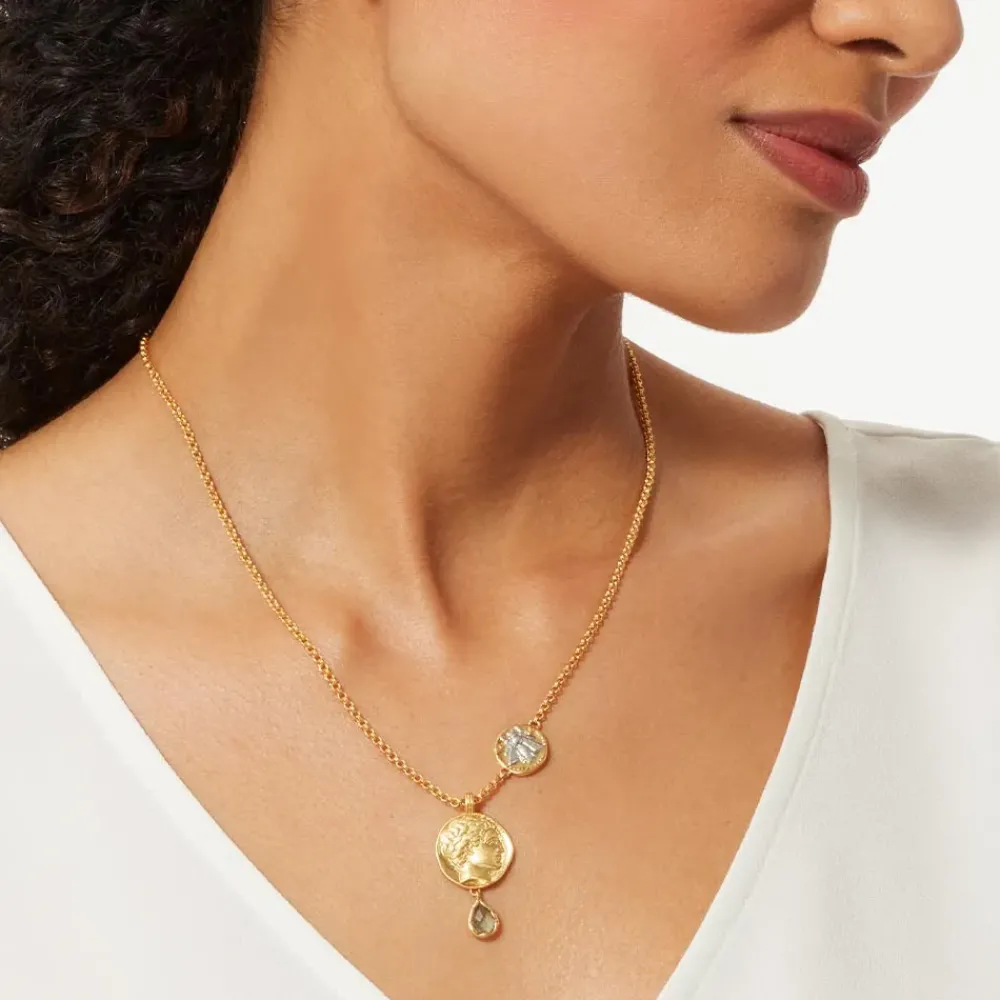Discount Mediterranean Coin Pendant Necklace Necklaces