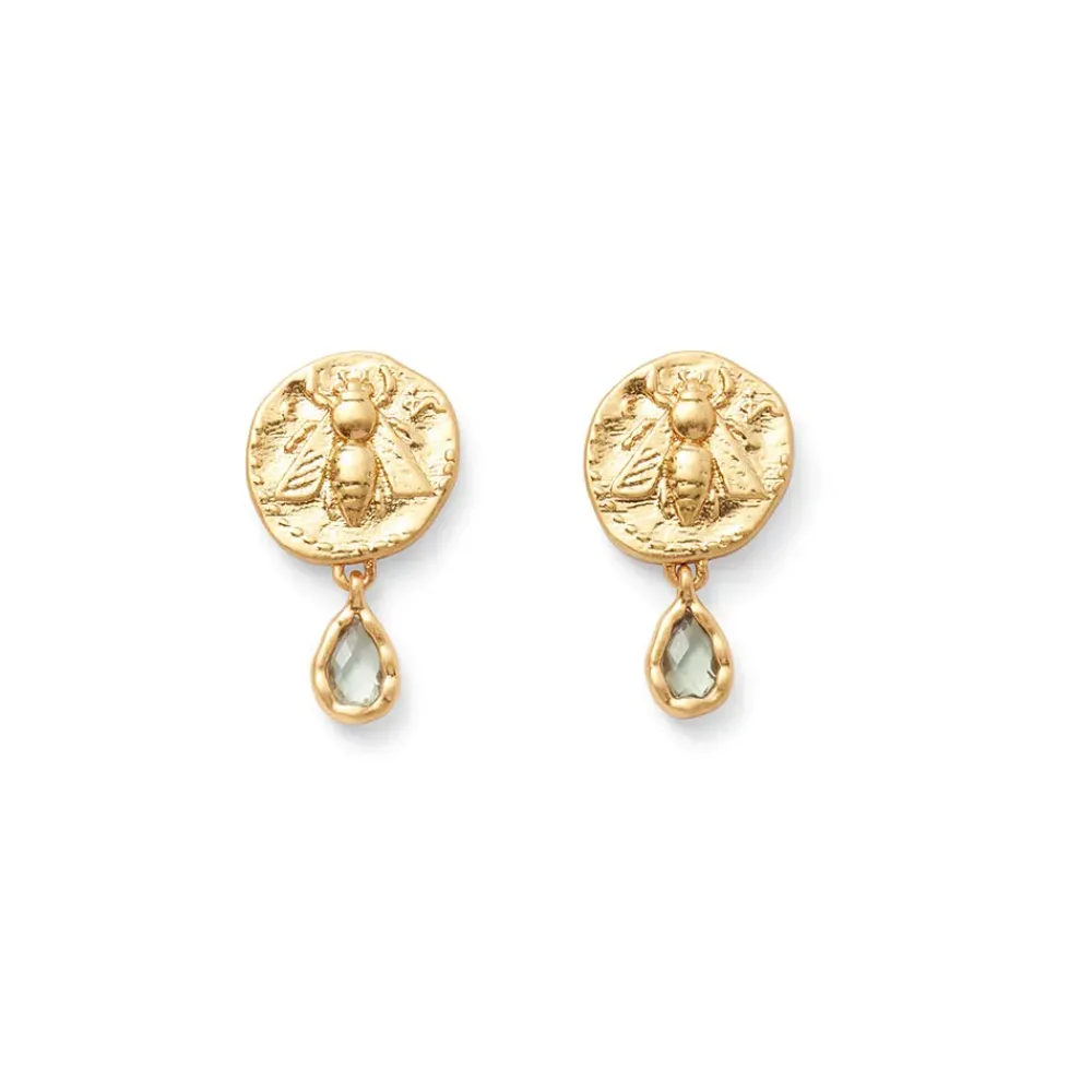 New Mediterranean Coin Stud Earrings Earrings