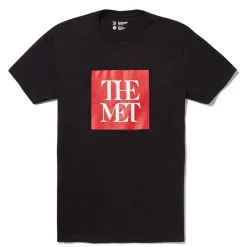 Clearance Met Block Logo Unisex Tee Clothing