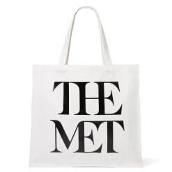 Clearance Met Logo Canvas Tote Bags