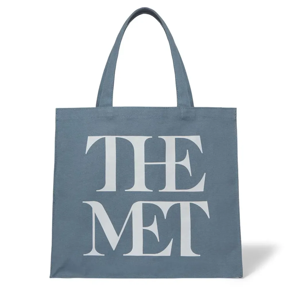 Clearance Met Logo Canvas Tote Bags