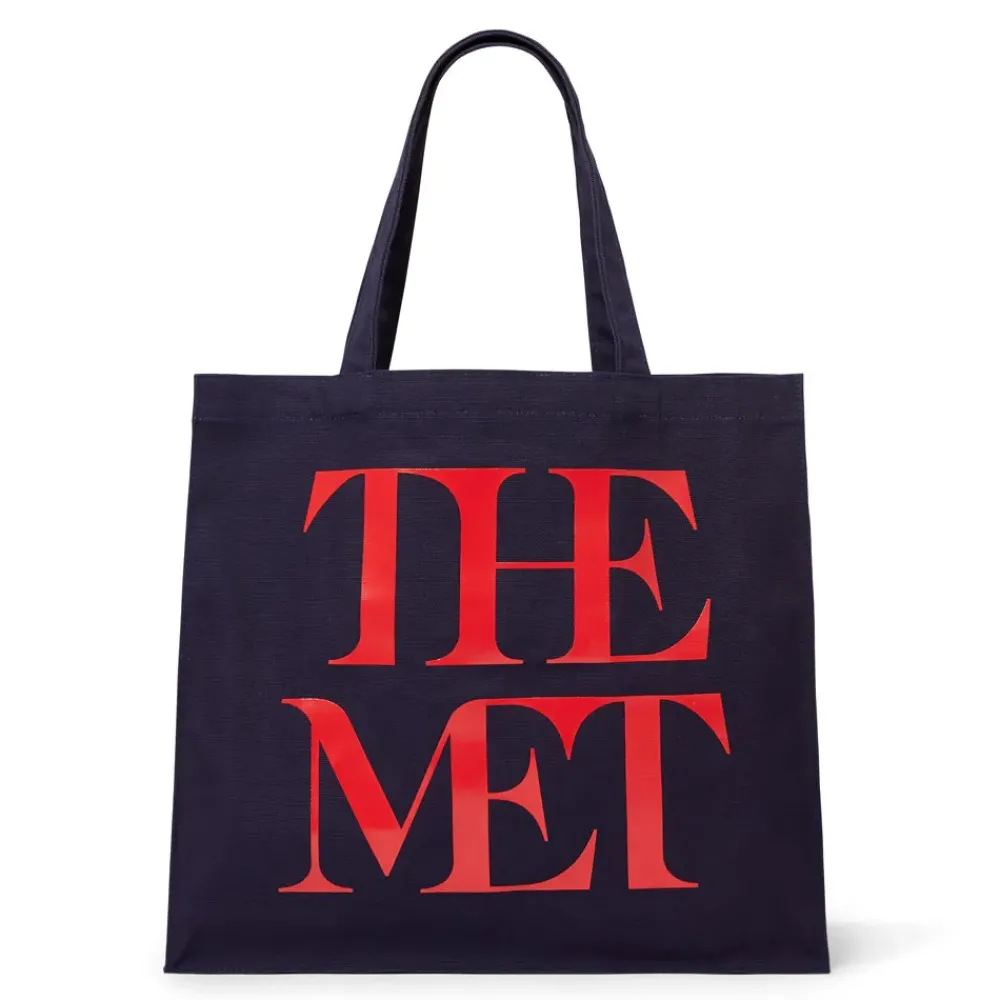 Clearance Met Logo Canvas Tote Bags