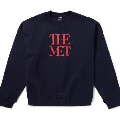 Fashion Met Logo Crew Neck Sweatshirt Clothing
