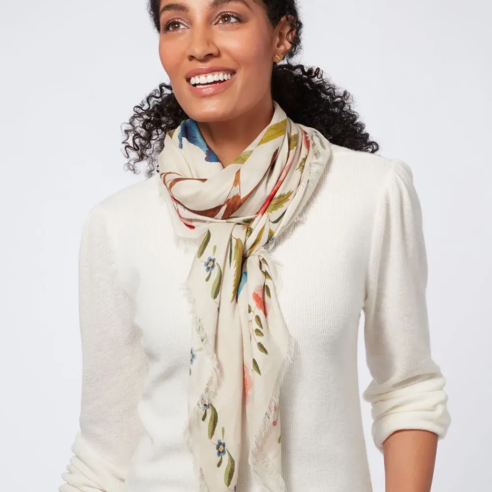 Sale Mexican Sampler Square Cashmere-Blend Scarf Scarves & Wraps