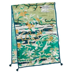 New Ming Birds And Flowering Branches Oversize Oblong Scarf Scarves & Wraps
