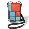 Discount Mondrian Composition Crossbody Phone Purse Bags