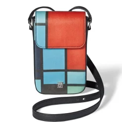 Discount Mondrian Composition Crossbody Phone Purse Bags