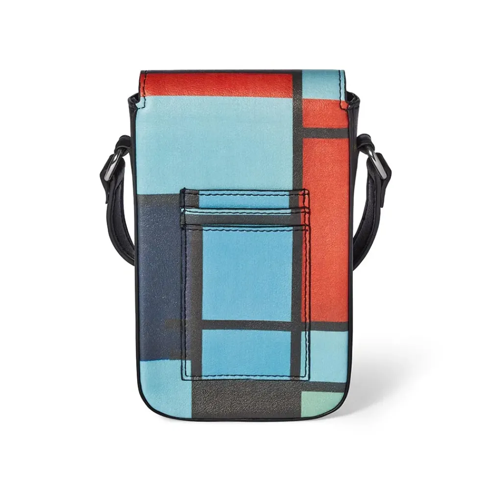 Discount Mondrian Composition Crossbody Phone Purse Bags