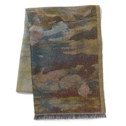 New Monet Bridge And Water Lilies Shawl Scarves & Wraps