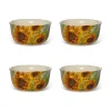 Outlet Monet Sunflowers Bowl Set Tableware