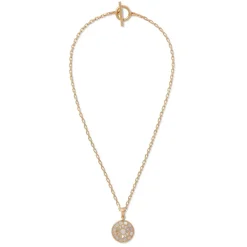 Online Mother-Of-Pearl Mosaic T-Bar Pendant Necklace Necklaces