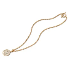 Online Mother-Of-Pearl Mosaic T-Bar Pendant Necklace Necklaces