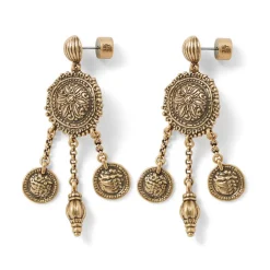 Hot Ottoman Coin Chandelier Earrings Earrings