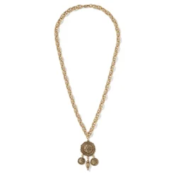 New Ottoman Coin Pendant Necklace Necklaces