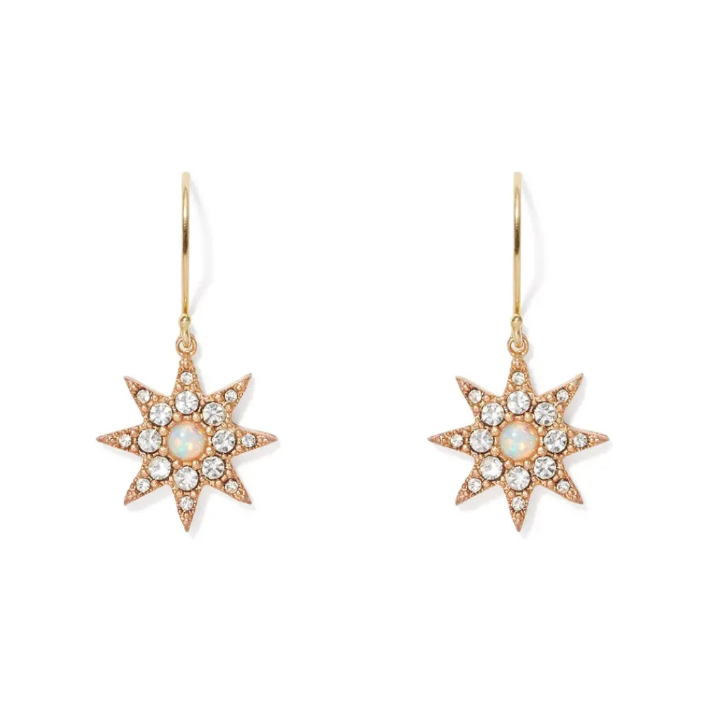 Online Ottoman Star Gilded Drop Earrings Earrings