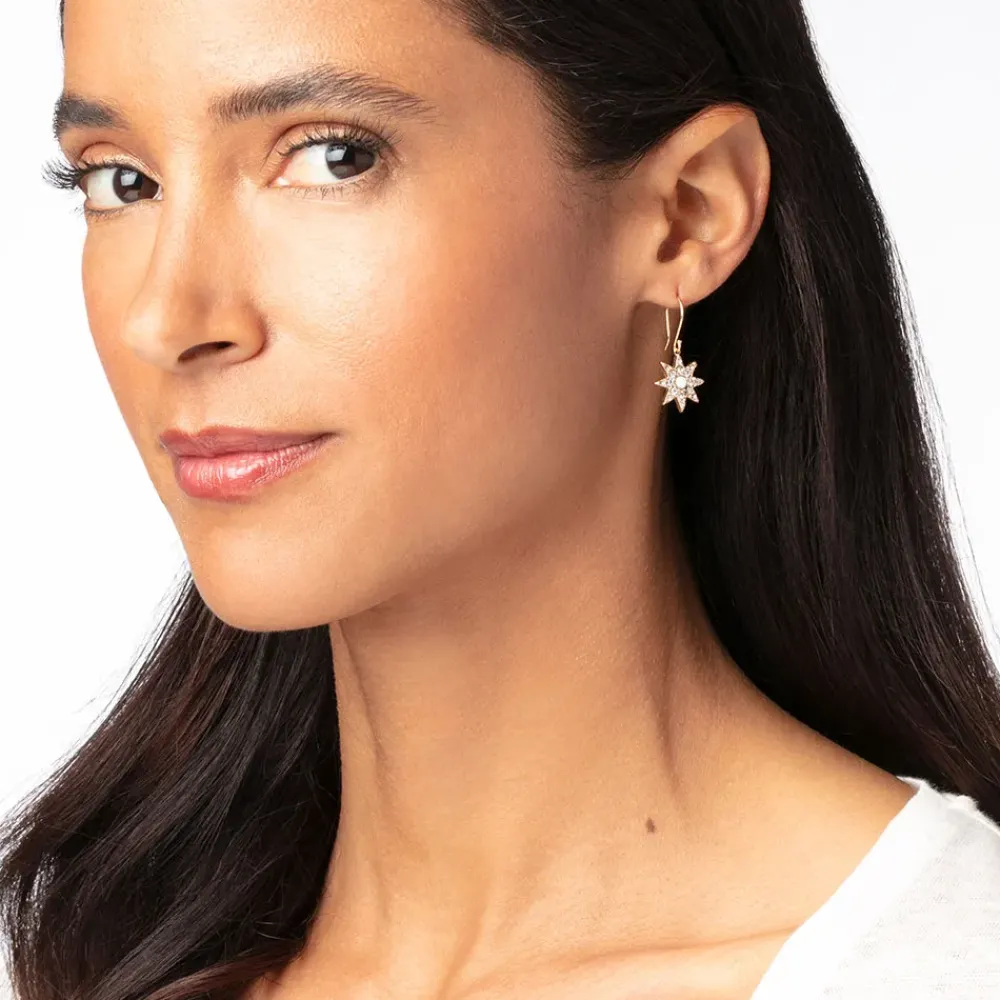Online Ottoman Star Gilded Drop Earrings Earrings