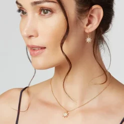 New Ottoman Star Gilded Pendant Necklace Necklaces