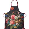 Hot Peeters Bouquet Of Flowers Apron Tableware