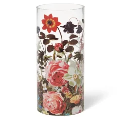 Fashion Peeters Bouquet Of Flowers Glass Vase Decorative Accents
