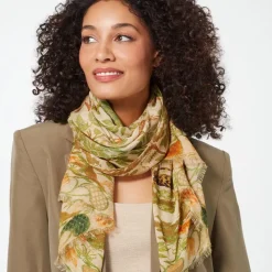 Sale Portuguese Garden Oblong Scarf Scarves & Wraps