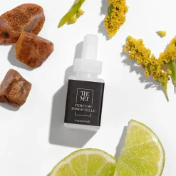 New Pura Terracotta Rose And Perfume Immortelle Fragrance Set With Diffuser Decorative Accents