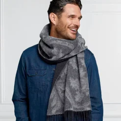 New Roman Acanthus Scrolls Reversible Unisex Wool Scarf Scarves & Wraps