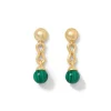 Outlet Roman Malachite Drop Earrings Earrings