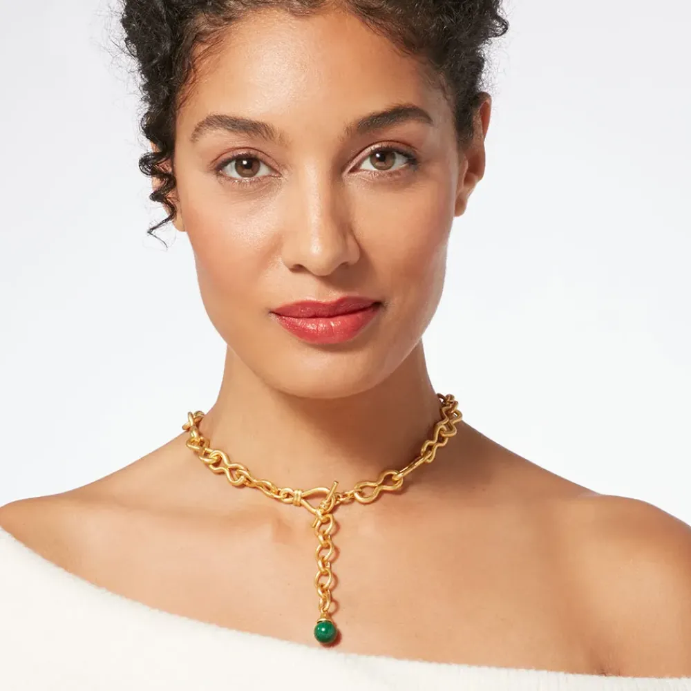 Outlet Roman Malachite Statement Necklace Necklaces